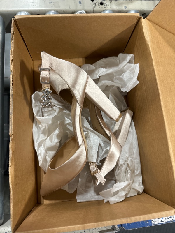 Photo 1 of jewel badgley mischgiks bidazzke pointed toe closed high heel