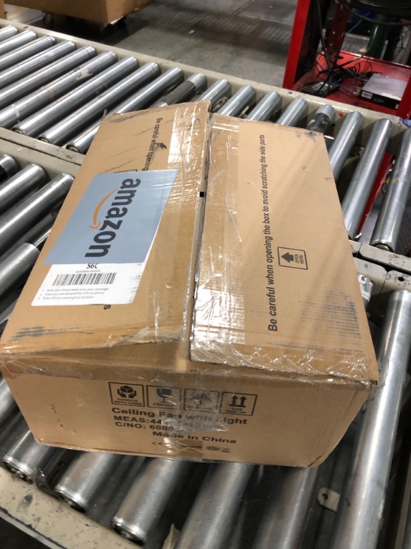 Photo 1 of 42 Inch Ceiling Fan with Light, Small Black Ceiling Fan with Remote, Reversible DC Modern Fan Light with 3CCT, 6 Speeds for Bedroom, Living Room and Kitchen, Indoor Outdoor