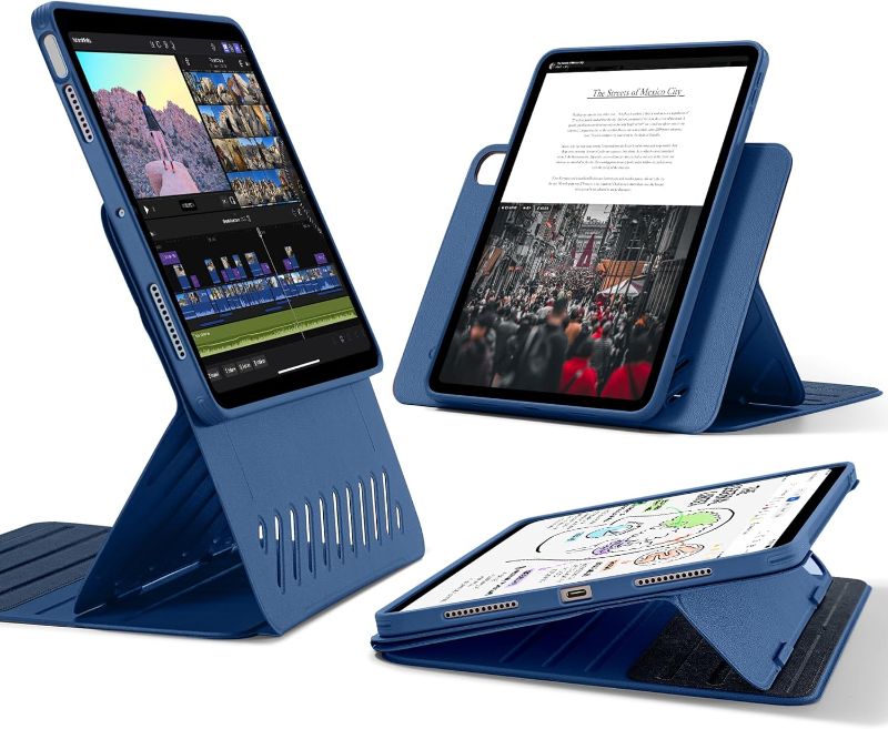 Photo 1 of Bundles:
$48: ESR for iPad Air 5th/4th Generation Case (2022/2020), Removable Magnetic Cover, Adjustable Portrait/Landscape Stand with Raised Disp
$9: Case for Schok Volt SV55, Schok Volt SV55 Case, SV55216 Back Case, Flexible Soft TPU Scratch Resistant N