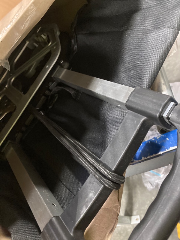 Photo 1 of **parts only** Shopping Cart Stair Climbing Hand Truck Aluminum Alloy 6 Crystal Wheels All Terrain with Shopping Bag and Climbing Rope 6 Crystal Wheels With Bag