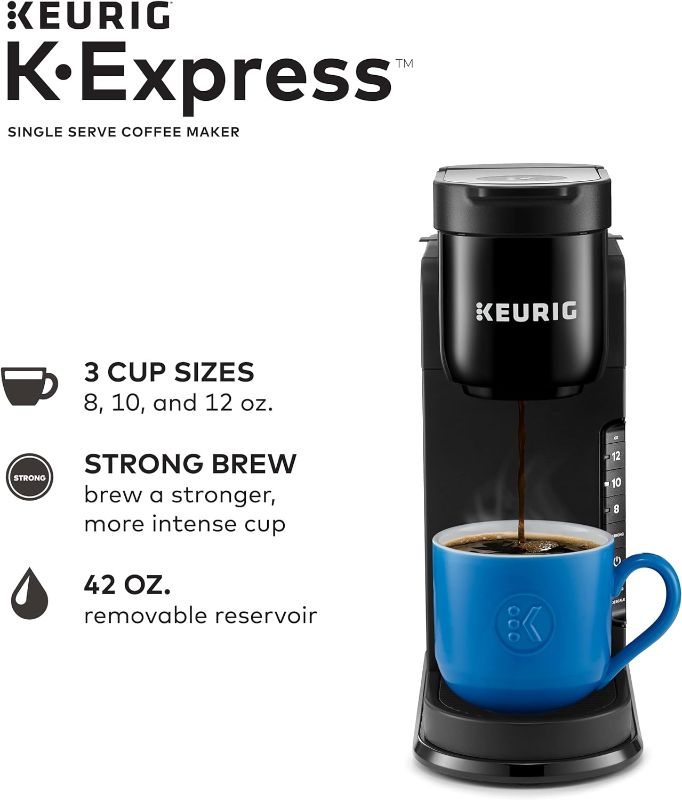 Photo 2 of *** NOT FUNCTIONAL**** SELLING AS PARTS*****Keurig K-Express Coffee Maker, Single Serve K-Cup Pod Coffee Brewer, Black