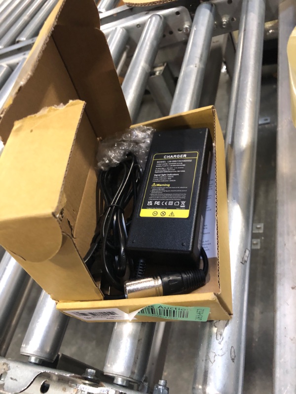 Photo 1 of Fancy Buying 44V Charger for 36V 1.5A Battery Razor MX500 MX650, GT GT750, Izip I600 I750 I1000 Mongoose M750 Electric Scooter with 3-Pin Male XLR Connector