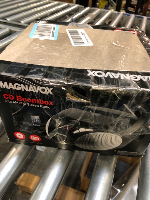 Photo 2 of ***NOT FUNCTIONAL***SELLING AS PARTS****
Magnavox MD6924 Portable Top Loading CD Boombox with AM/FM Stereo Radio in Black | CD-R/CD-RW Compatible | LED Display | AUX Port Supported | Programmable CD Player |
Roll over image to zoom in






Magnavox MD692