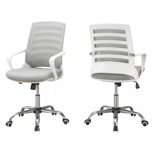 Photo 1 of Office Chair Mesh Multi Position White - EveryRoom