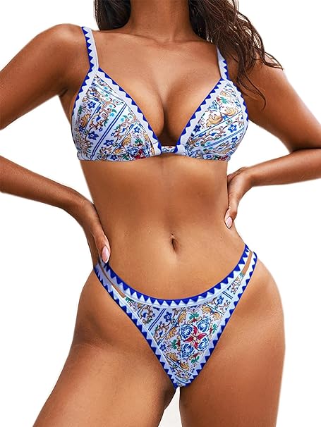 Photo 1 of BIKINX Bikini Sets for Women Two Piece Swimsuits Sexy Bathing Suits Push Up High Leg Bikinis Neon