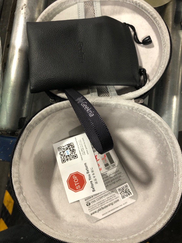 Photo 1 of Geekria Shield Headphones Case Compatible with Bose QuietComfort 45 II, QC 35 II Gaming Headset, QC 25, QCSE Case, Replacement Hard Shell Travel Carrying Bag with Cable Storage (Dark Grey)
