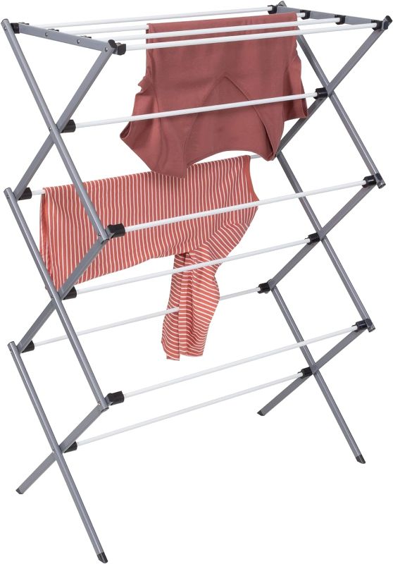 Photo 1 of Honey-Can-Do DRY-09065 Collapsible Clothes Drying Rack Steel