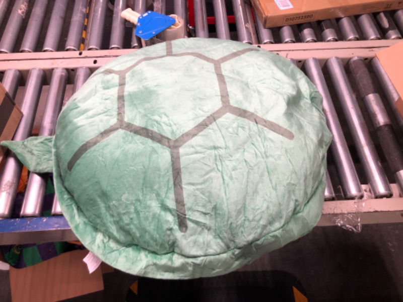 Photo 1 of 40 Inch Wearable Turtle Shell, Tortoise Plush Pillow, Cosplay Costume Turtle Shell Funny Dress Up, Stuffed Animal Costume Plush Toy Funny Dress Up, Gift for Kids Adults Green