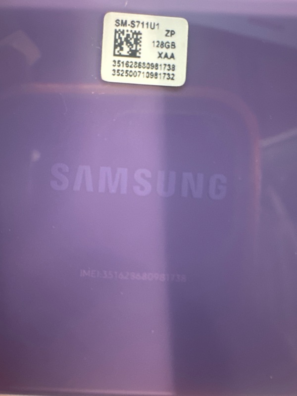 Photo 8 of Samsung Galaxy S23 FE 128GB in Purple (Unlocked)(SM-S711UZPAXAA)