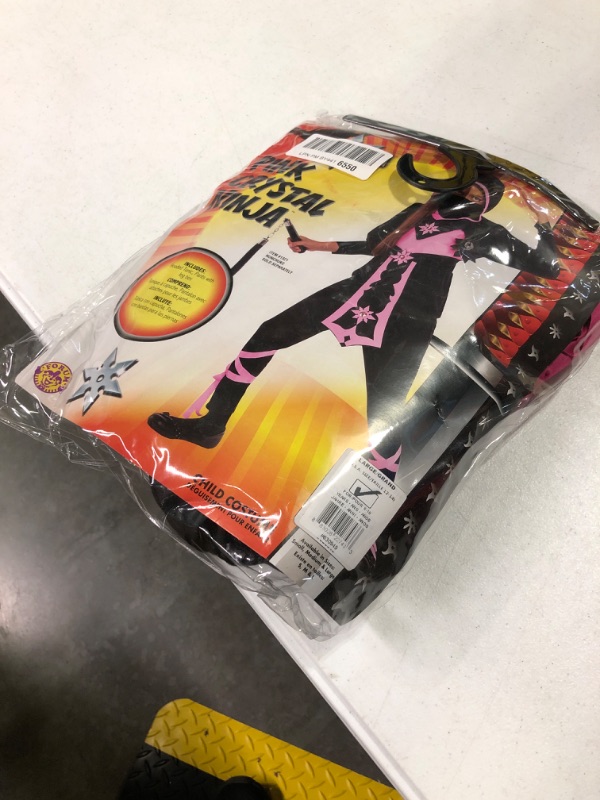 Photo 1 of Girls Pink Crystal Ninja Costume