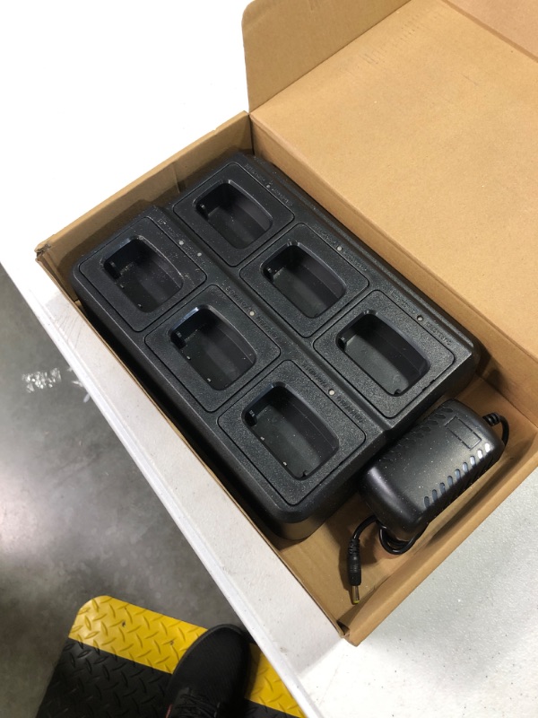 Photo 3 of BAOFENG BF-888S Six-Way Charger Multi Unit Charger Base for BF-888S H-777 BF-88ST Walkie Talkie and Battery, 1Pack