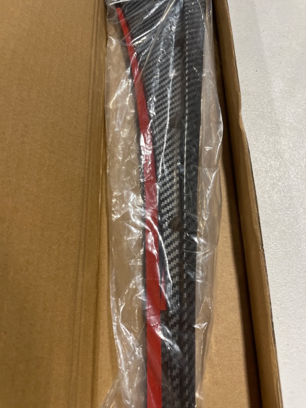 Photo 1 of Sodcay 2 PCS Car Fender Side Vents Stickers, 16.1 Inch Car Fender Side Vents Trim Cover, ABS Carbon Fiber Fender Stickers, Car Universal Accessories (Carbon Fiber Black) 2 PCS Carbon Fiber Black