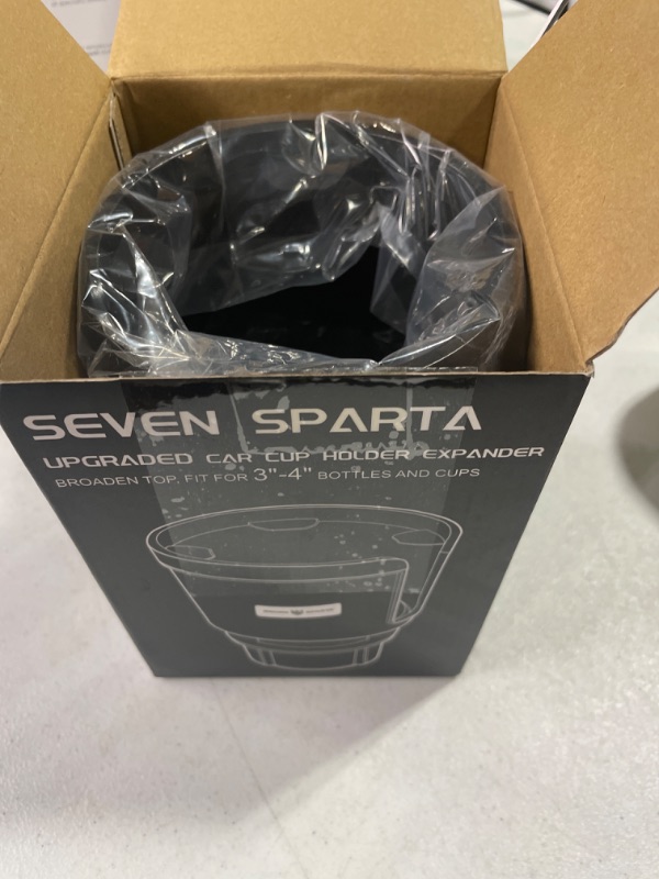 Photo 1 of Upgraded Car Cup Holder Expander Adapter with Offset Adjustable Base, Compatible with Yeti 14/24/36/46oz Ramblers, Hydro Flasks 32/40oz, Other Large Bottles Mugs in 3.4"-4.0"