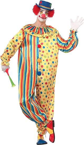 Photo 1 of Forum Novelties Spots The Clown Costume XL SIZE