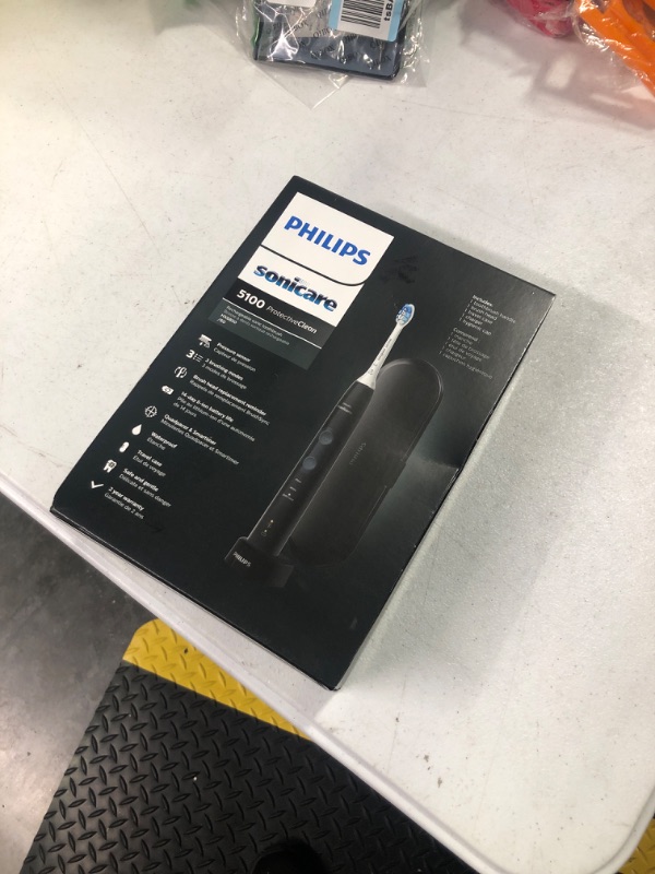 Photo 1 of ***new, factory packing*** Philips Sonicare ProtectiveClean 5100 Gum Health, Rechargeable Electric Power Toothbrush, Black, HX6850/60 Black Standard