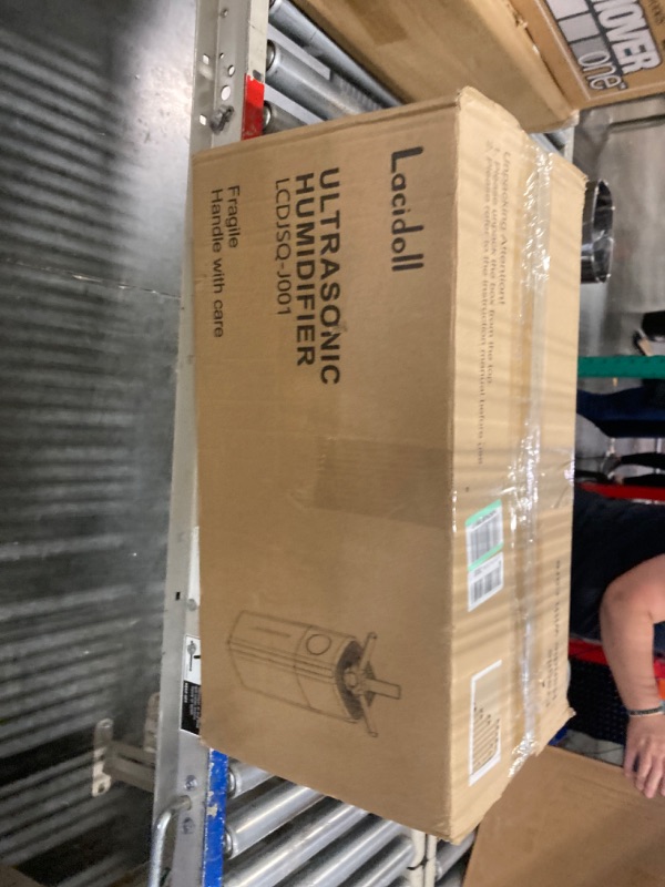 Photo 3 of ***MISSING PARTS****LACIDOLL Humidifiers for Large Room Whole House Humidifier for Home 2000 sq.ft, 5.5Gal Cool Mist Top Fill Humidifier Floor Humidifier 21L 2000ML/H Dual 360° Nozzles 3 Speed