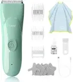 Photo 1 of Baby Hair Clippers - Ultra Quiet Electric Hair Trimmer, Cordless Rechargeable Waterproof Haircut Kit for Kids Infants & Adult.