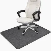 Photo 1 of Placoot Office Chair Mat for Hardwood Floor, 55"x35" Computer Chair Mat, Desk Chair Mat, Large Anti-Slip Floor Protector for Home Office