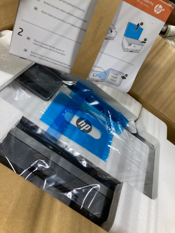 Photo 1 of HP OfficeJet Pro 9015e Wireless Color All-in-One Printer with bonus 6 months Instant ink with HP+ (1G5L3A),Gray