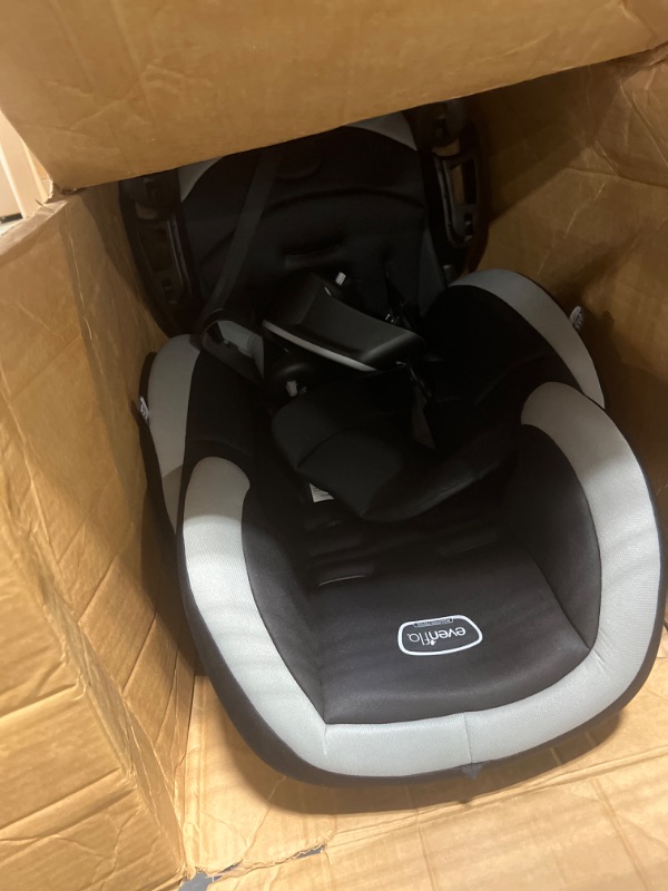 Photo 1 of Evenflo Maestro Sport Harness Highback Booster Car Seat, 22 to 110 Lbs., Granite Gray, Polyester
