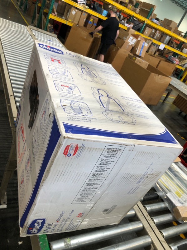 Photo 1 of Chicco MyFit Harness + Booster Car Seat, Fathom