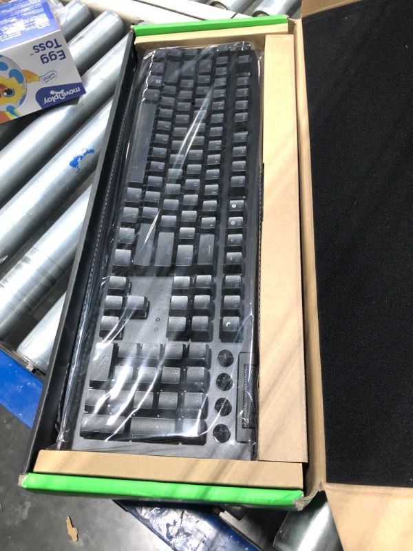 Photo 3 of Razer BlackWidow V4 Pro Wired Mechanical Gaming Keyboard: Yellow Mechanical Switches - Linear & Silent - Doubleshot ABS Keycaps - Command Dial - Programmable Macros - Chroma RGB - Magnetic Wrist Rest Yellow Switches - Linear & Silent