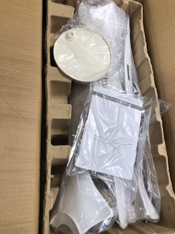 Photo 3 of ****MISSING PIECES**** 
reiga 52-in Bright White Large Ceiling Fan with Dimmable LED Light Kit Remote Control Modern 3 Blades Reversible Quiet DC ETL Motor, 6-speed, Timer, for Bedroom Living Room and Patio 52'' Bright White