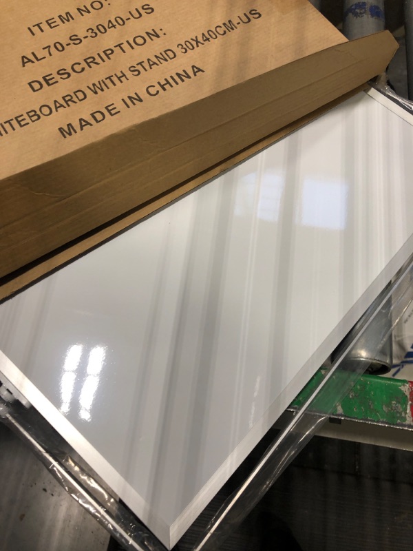 Photo 1 of Mr. Pen- Dry Erase Board, 14” x 11” with a Black Dry Erase Marker, Small Mini White Board for Kids, Students A. White