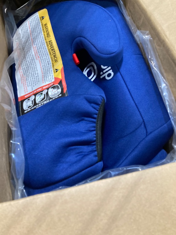 Photo 1 of Diono Solana, No Latch, Pack of 2 Backless Booster Car Seats, Lightweight, Machine Washable Covers, Cup Holders, Blue 2021 2-Pack Blue