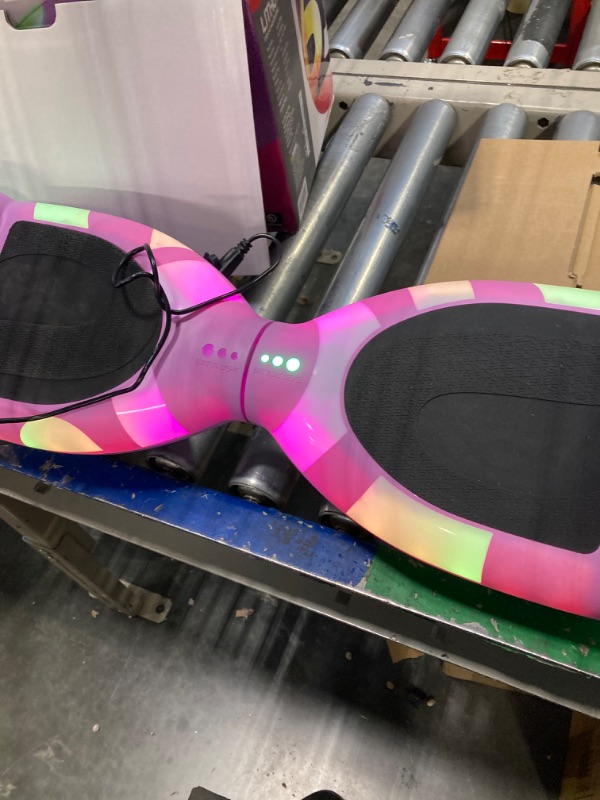 Photo 4 of Jetson All Terrain Light Up Self Balancing Hoverboard with Anti-Slip Grip Pads, for riders up to 220lbs Purple*****USED****Wan’t keep the charge*****