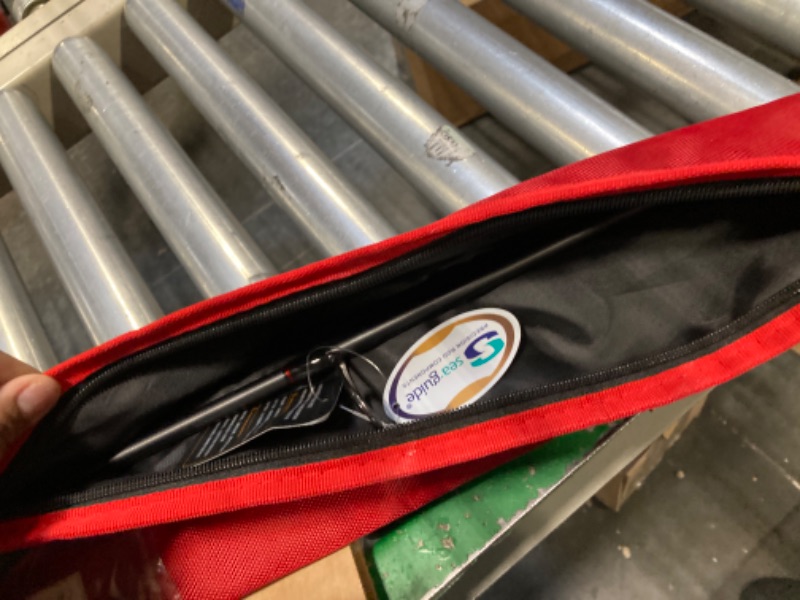 Photo 1 of HANDING Magic Shadow Fishing Rod, Full Carbon Fiber Handle, Seaguide LS Ring Guides, 2-Piece BFS Mod-Fast Spinning and Casting Rod, 30 Ton Carbon Fiber Blank, Long Casting for Bass, Crappie Etc. Spin-7'-M-MF-2PCS