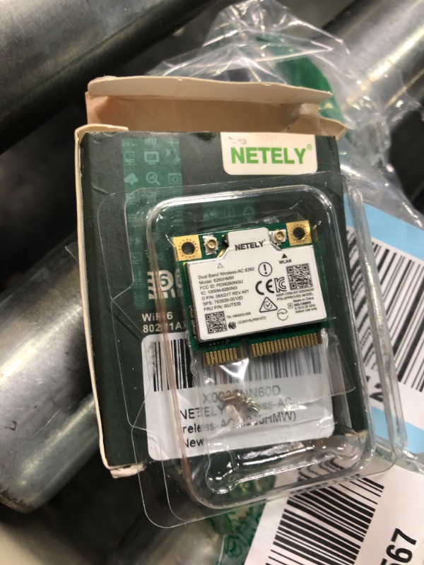 Photo 1 of Wireless-AC 8260HMW 1200Mbps Mini-PCIE Interface WiFi Adapter with Bluetooth 4.2 for Laptop PCs, Intel Wireless-AC 8260D2W, 2.4GHz 300Mbps & 5GHz 867Mbps WiFi Card (Wireless-AC 8260HMW)