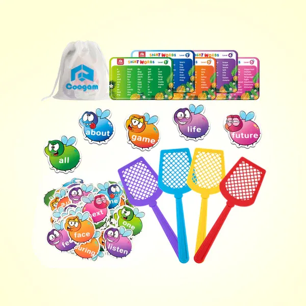Photo 1 of Coogam Sight Words Swat Game with 400 Fry Site Words
