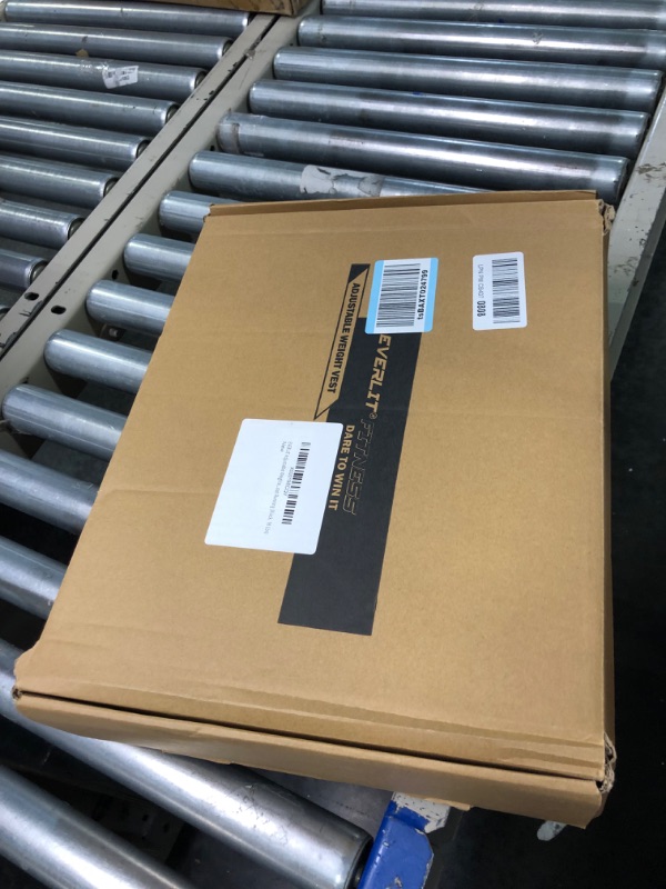 Photo 1 of EVERLIT Adjustable Weighted Vest 14 Lbs/ 20 Lbs, Weight Included, for Body Weight Training Fitness Workout Running for Men Women Black 18 Lbs