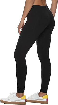 Photo 1 of Felina Velvety Soft Leggings for Women - Style 2801, Lightweight Yoga Pants, 4-Way Stretch, Breathable Women's Leggings. 2 