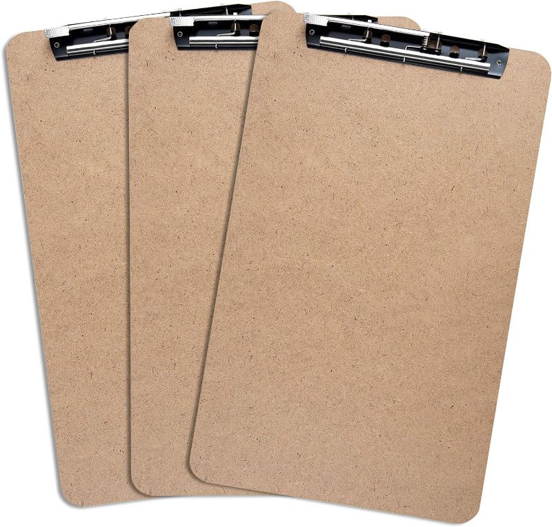 Photo 1 of Ledger Clipboards (3pc) by Office Solutions Direct! Hardboard, XL Clipboard 19.5”x11.6” with Lever Hinge Clip,Horizontal or Vertical for Legal Size Paper | Supplies for Teachers, Kids & Students