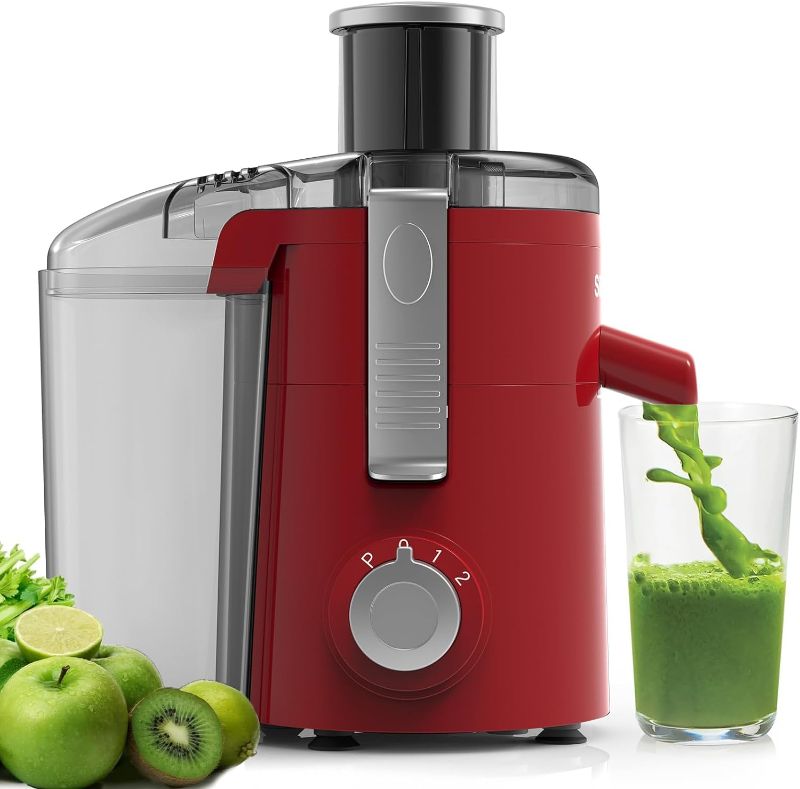 Photo 1 of SiFENE Compact High-Speed Centrifugal Juicer Machine, 2.5" Wide Chute, Easy-to-Use, Space-Saving, BPA-Free, Quick Juicer Machine for Beginners - Satisfy Your Juice Cravings Fast ****USED**** 
