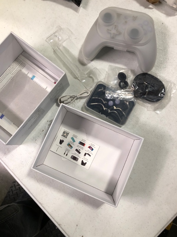 Photo 3 of GuliKit KK3 MAX Controller (No Drift) for Switch/PC/Android/MacOS/iOS with 4 Back Buttons, Hall Joysticks and Triggers, Maglev/Rotor/HD Vibration,1000Hz Polling Rate Grey.