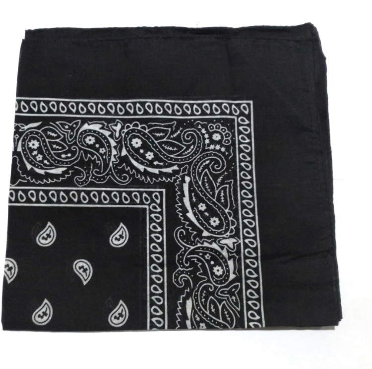 Photo 1 of 12 Pack(one Dozen) Multi-Purpose Cotton Paisley Cowboy Bandanas Headband for Men and Women