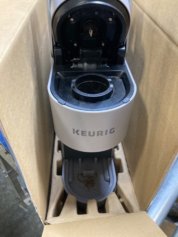 Photo 3 of **FOR PARTS**Keurig K-Slim + ICED Single-Serve Coffee Maker Gray