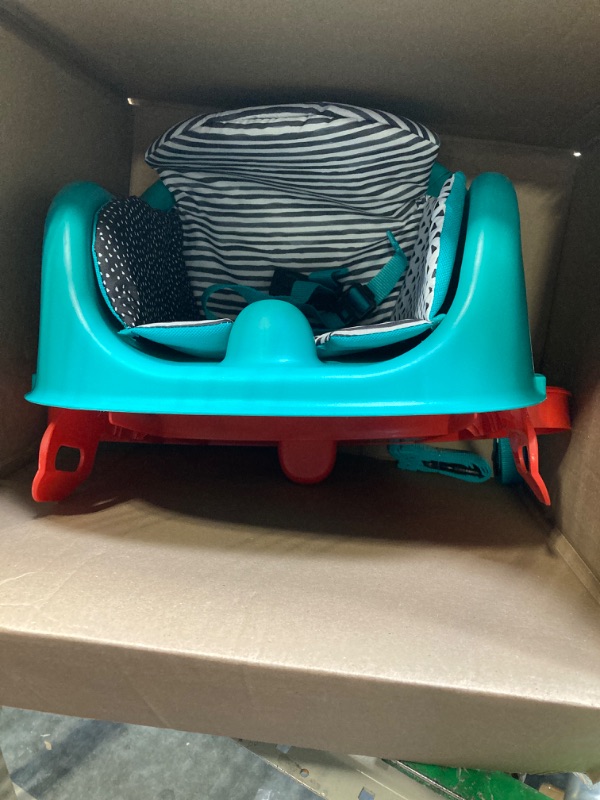 Photo 1 of Infantino 3-in-1 Grow-with-Me Discovery Seat and Booster, Baby Activity Seat, Booster Seat for Dining Table with Removable Tray Multi https://a.co/d/dulHTqB