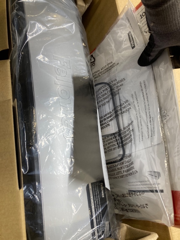 Photo 1 of Fellowes Saturn 3i 125 Thermal Laminator Machine with Self-Adhesive Laminating Pouch Starter Kit, 12.5 inch (5736606) 12.5 Inch Laminator