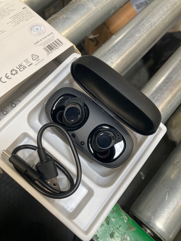 Photo 3 of Baseus Active Noise Cancelling Wireless Earbuds with 140H Playback, IPX6 Waterproof, 4 ENC Mics, 0.038s Low Latency, Fast Charge, Bluetooth 5.3 Ear Buds for Android iOS - Bowie MA10