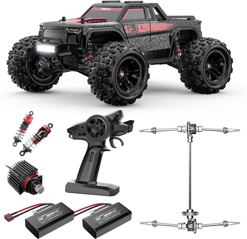 Photo 1 of Limited-time deal: MEW4 1/16 Brushless RC Car, 4X4 RC Offroad Trucks, Portable RC Cars Fast 42 Km/h for Adults, High Speed RC Car, Electric Stadium RC Truck for Adult 