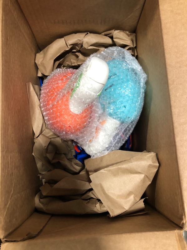 Photo 1 of EagleStone Easter Bubble Gun Machine 2 Pack for Kids, 10 Hole Easter Bunny Bubble Wand Blaster for Toddlers,Automatic Bubble Blower with LED Light,Bubble Solution for Outdoor, Wedding Party Favor Orange, Blue