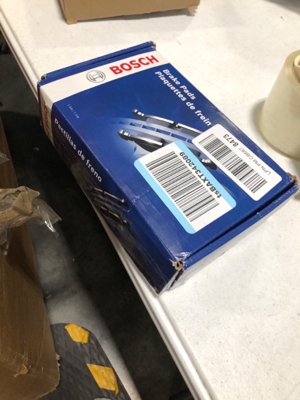 Photo 1 of BOSCH BE1210H Blue Ceramic Disc Brake Pad Set With Hardware - Compatible With Select Lexus HS250h; Pontiac Vibe; Scion xB, xD; Toyota Corolla, Matrix, Prius V, RAV4; FRONT