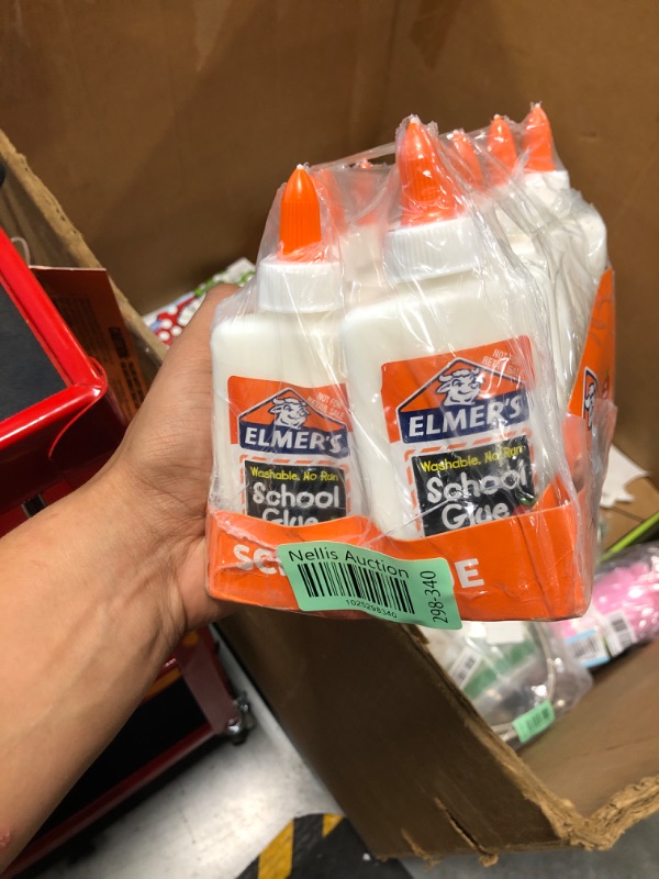 Photo 2 of Elmer's Liquid School Glue, Washable, 4 Ounces Each, 12 Count - Great for Making Slime