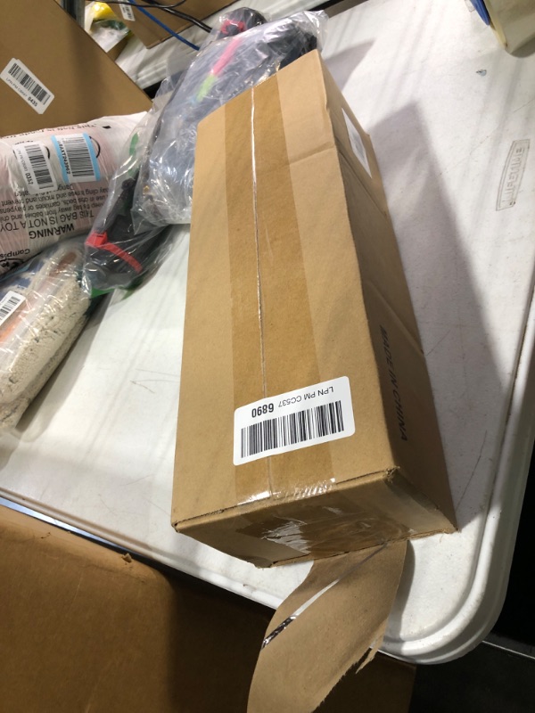 Photo 1 of Rotary Cultivator Garden Rotary Tiller Adjustable Stainless Steel Poles Hand Tiller for Soil Mixing or Reseeding Grass Lawn Tiller Total Length 57 Inch.