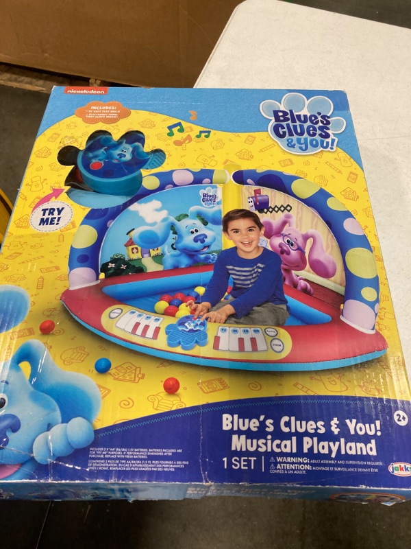 Photo 2 of **FOR PARTS**Blues Clues Clues & You Super Sounds Ball Pit