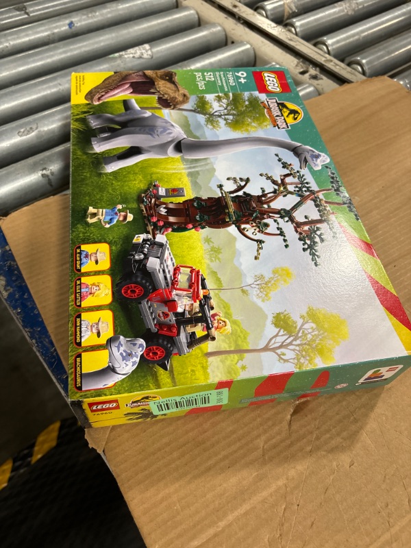 Photo 3 of LEGO Jurassic World Brachiosaurus Discovery 76960 Jurassic Park 30th Anniversary Dinosaur Toy; Featuring a Large Dinosaur Figure and Brick Built Jeep Wrangler Car Toy; Fun Gift Idea for Kids Aged 9+
*possible missing parts*